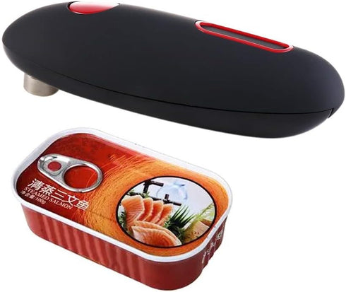 Automatic Electric Can Opener, Hands Free Battery Operated Electric Can Opener Portable Kitchen Automatic Can Opener for Seniors and Arthritis...
