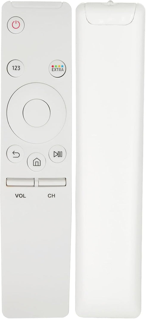 Universal Remote Control BN59-01260A -White- fit for Samsung Smart TV UN40KU6300FXZA UN40K6250AFXZA UN43KU6300FXZA UN49K6250AFXZA UN49KU650DFXZA...