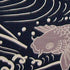 Made in Japan Indigo Dyeing Married Couple Carp Noren Curtain Tapestry...