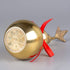 BRABUD Chinese Feng Shui Alloy Gourd Statue Gold Wu Lou Figurine Good Luck Wealth Peaceful Home Decoration Collectible (6.3'') ZD081...