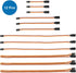 MMOBIEL 12 Pcs 3-Pin RC Servo Extention Cables Female - Male for Servo Extention Connection Control Board RC Drone, Car, Robot, etc. (4 Sizes)...