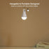 Solar Light Bulbs Dusk to Dawn Solar Lights Indoor, Portable Solar Chicken Coop Lights Hanging Solar LED Camping Lights, 2-Pack...