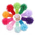 10Pcs/pack Baby Girls Headbands – Soft Elastic Hair Bands 10 Lovely Colour Chiffon Flowers Hair-bow Hair Accessories for Baby Girls Toddlers and K...