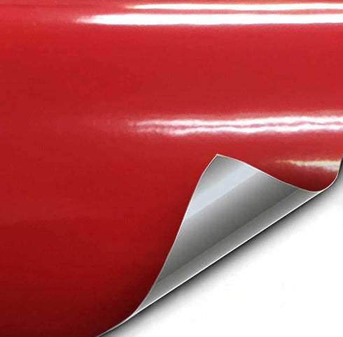 VViViD+ Premium Vinyl Wrap Film (1ft x 5ft, Gloss Rosso Corsa (Ferrari) Red)...