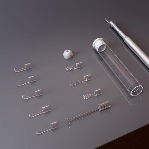 22PCS Ear Pick Kit for Any 3.9MM LED Lights Otoscope, Earwax Removal Ear Spoon Fittings for 0.15" Wireless Otoscope Accessories Replacement Set...