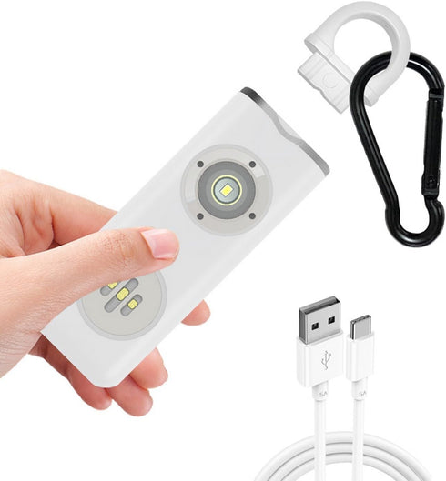 Tactical Scorpion Gear A1 Self Defense 140dB Personal Alarm w Light for Security USB Charge...