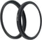 49mm-55mm Step Up Ring(49mm Lens to 55mm Filter, Hood,Lens Converter and Other Accessories) (2 Packs), Fire Rock 49-55 Aerometal Camera Lens Filte...