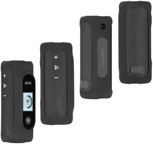 Carrying Silicone Cover Case Compatible with Blue Tees Golf Player+ GPS Speaker with Touch Screen Display (Black)...