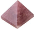 AUNMAS 3cm Quartz Pyramid, Small Strawberry Crystal Love Addition Reiki Stone Energy Tower Figurine for Home Office Decoration Ornament...
