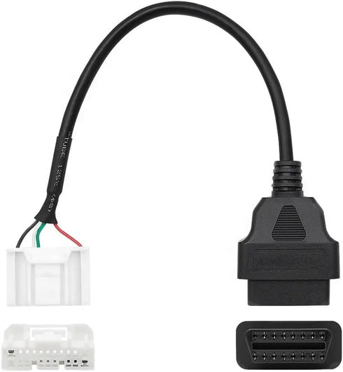 OBD2 OBDII Diagnostic Cable Adaptor 20 Pin to 16 Pin Compatible with New Tesla Model X/S After 2015...