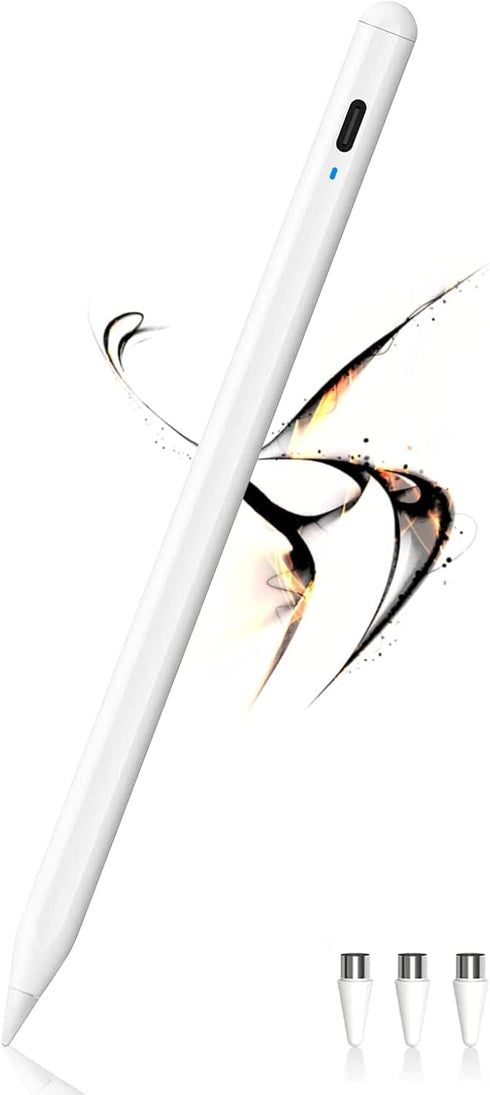 Stylus Pens for Touch Screens POM Tip Magnetic Tablet Pen Rechargeable Digital Pen Compatible with iPhone/iPad/iPad Pro/Samsung/Lenovo/and Other i...