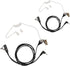 Acoustic Tube Earpiece Headset with PTT Mic Compatible with Uniden GMR 2 MOICO M880 T228 T328 T388 GMR5089-2CKHS GMR1636-2C Walkie Talkie Two Way ...