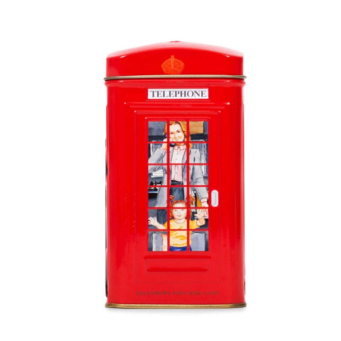 Ahmad Tea London Telephone Box Caddy Gift Tin, 20 Teabag, English Breakfast...