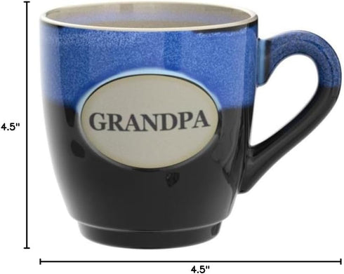 "Grandpa" Porcelain 16 Oz Coffee Mug with Gift Box...