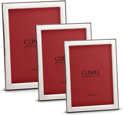 Cunill 9846 Oxford 4x6 Frame Sterling Silver Picture Frame...