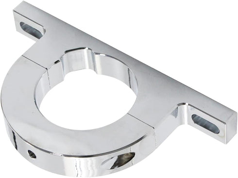 Aluminum Universal Steering Billet 2" Steering Column Keyed No Drop Mount for Most Common Fit for GM GMC Chevy Dodge Ford 2" Hole Brushed Underdas...
