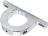 Aluminum Universal Steering Billet 2" Steering Column Keyed No Drop Mount for Most Common Fit for GM GMC Chevy Dodge Ford 2" Hole Brushed Underdas...