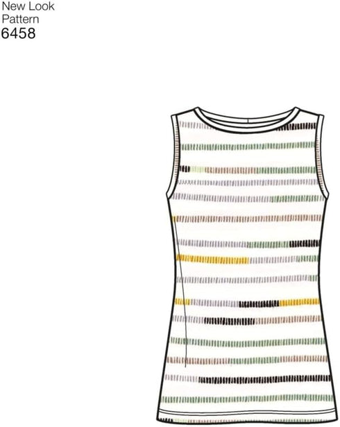 NEW LOOK Patterns Misses' Easy Knit Separates A (10-12-14-16-18-20-22) 6458...