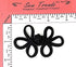 Chinese Frogs Button Closures Hook & Eye Fastener - Sewing Quilting Renaissance Dance Hawaiian Bridal Costumes Outfit Drapery Decor- Black -2.5"x1...