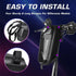 Voro Motors Scooter Bag Handlebar Waterproof 11" x 5.25" x 4.75",Large Capacity For Different Accessories, Handlebar Front Bag No Cover Light Refl...