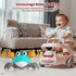 Crawling Crab Baby Toy - Infant Tummy Time Crab 3 4 5 6 7 8 9 10 11 12 Crab Toys for Babies Boy 3-6 6-12 Learning Crawl 9-12 12-18 36 Months Walki...