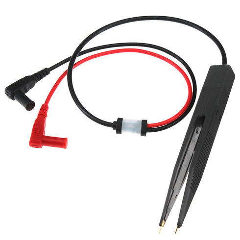 SMD Chip Capacitance Test Pen Clip for Multimeter, Ideal Electronic Work Tool for Circuit Board Line Measurement, Microcapacitance Measurement, Su...