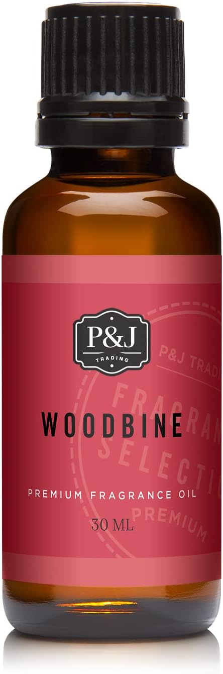P&J Trading Fragrance Oil | Woodbine Oil 30ml - Candle Scents for Candle Making, Freshie Scents, Soap Making Supplies, Diffuser Oil Scents...