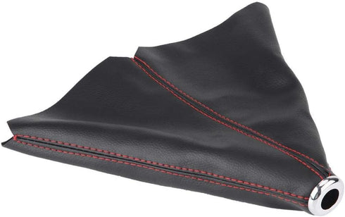 Shift Boot Car Gaiter Boot Cover Car Shift Knob Cover Universal Stitch/Black PVC Leather Manual Auto Shifter Shift Boot Cover Gear Stick Gaiter...