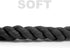 2 FT Short Dog Leash, Soft Strong Braided Leash with Leather Tailor Connection Pet Rope Leash for Small Medium Large Dogs (24 Inch x 1/2'')...