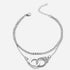 Boho Handcuffs Ankle Bracelet Silver Layered Anklet Chain Fashion Foot Jewelry Summer Beach for Women...