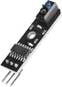 Infrared Tracking Sensor Module 1-Channel Infrared Reflection Tracking Sensor Module Obstacle Avoidance Smart Car Black/White Line Detection 3 Pcs...