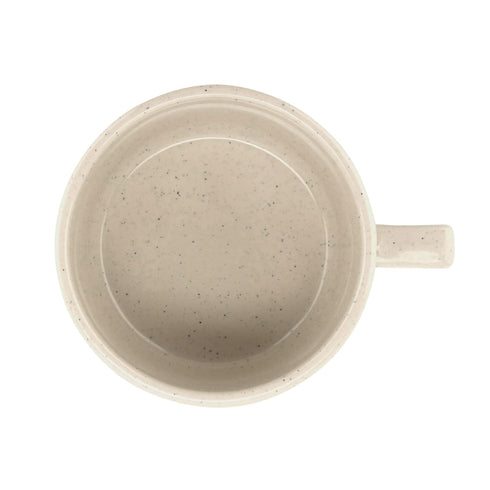 G.E.T. BF-080-IR-EC Melamine Shatter-Resistant Mug/Coffee Cup, 11 Ounce, Ironstone (Set of 4)...