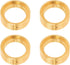 35g/pcs Brass Beadlock Clamp Wheel Weights Inner Rings for 1/18 RC Crawler TRX4M Stock Tires Upgrade...