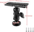 CALIDAKA Fish Finder Mount Base, Ball-Mount Fish Finder Mount, 360 Degree Rotation Fish Finder Holder, Universal Marine Electronic Fish Finder Mou...