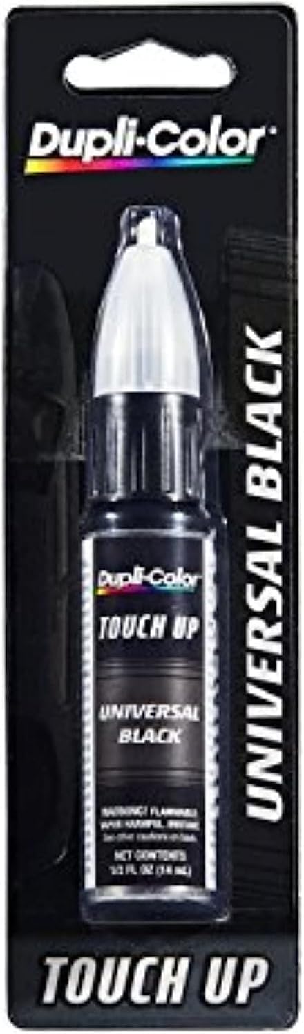 Dupli-Color BUNX911 1 Pack Touch-Up Spray Paint (BUNX911 Universal Black 0.5 oz)...