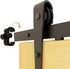 2PCS Adjustable Barn Door Stopper fit for 1.57inch/40mm Flat Track, Sliding Barn Door Hardware Accessories Replacement...