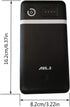 18650 Mobile Battery Box with LED Light and Battery Indicator,Dual USB and DC Outputs for iPhone and Android Phones......