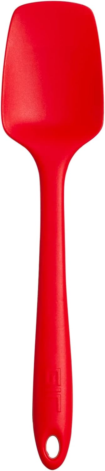 GIR: Get It Right Premium Seamless Spoonula - Non-Stick Heat Resistant Silicone Scraper Spatula - Perfect for Mixing, Serving, Scraping, Stirring,...