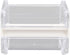 Tape Cutter, Transparent Washi Adhesive Tape Dispenser 2 in 1 Office Stackable Desktop Washi Tape Holder with Cutter Roll Tape Holder Organize One...