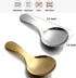 Short Handle Spoons Set of 6, Stainless Steel Mini Salt Spoons for Condiments, Dessert, Tea, Coffee, Cake, Sugar, Stirring Spoon Coffeeware Teaspo...