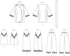 Vogue Misses' Loose-Fitting Wrap Robe, Camisole, Slip Dress and Semi-Fitted Pants Sewing Pattern Packet, Design Code V1962, Sizes 6-8-10-12-14...