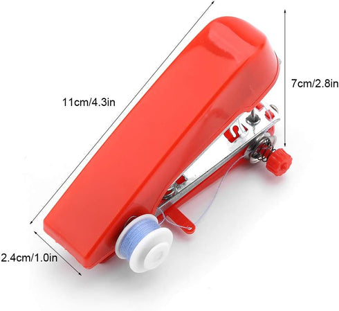 Sewing and Embroidery Sewing machines and accessories, Mini Portable Stitch Manual Sewing Machine for Home Travel Use Handheld Sewing Machine for ...