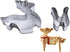 8 Pieces 3D Christmas Snowman Cookie Cutters Stainless Steel Cartoon Biscuit Cutter Mould for Holiday DIY Baking Cake Fondant Sugarcraft Muffin Pa...