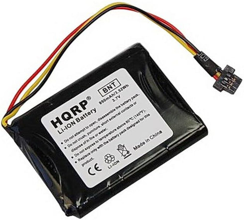 HQRP Battery Compatible with Tomtom R2, FMB0829021142, 6027A0093901, FLB0920012619, ICP653443M, P11P20-01-S02 N14644, XL IQ, V3, 4EM0.001.01, Quan...