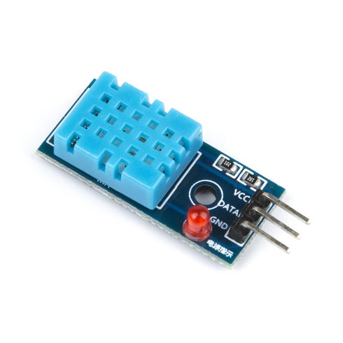 SHILLEHTEK DHT11 Temperature and Humidity Sensor Module with LED & Cable - Temperature Humidity Measurement for Arduino, Raspberry Pi, ESP32 and o...