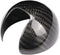 KIMISS Gear Shift Knob Cover, Car Carbon Fiber Gear Shift Knob Head Cover Fit for A3 2012-2018 Left-Hand Driving...