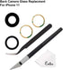 Rear Back Camera Lens Glass Replacement Compatible with iPhone XR 6.1 Inch with Adhesive, Anti-Static Tweezers, Precision Knife Repair Tool Kit...
