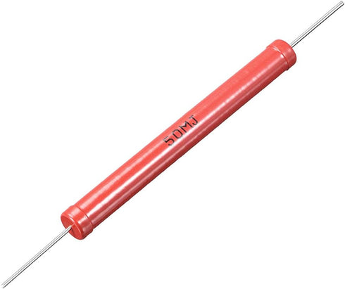 uxcell 10W Power Rating 50M Ohm High Voltage Glass Glaze Electric Film Resistor...