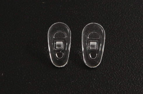 Eyeglasses Nose Pads,Soft Silicone Anti-Slip Nose Pads,Eyeglasses Repair Kits,(15mm Screw-in,5 Pair)...