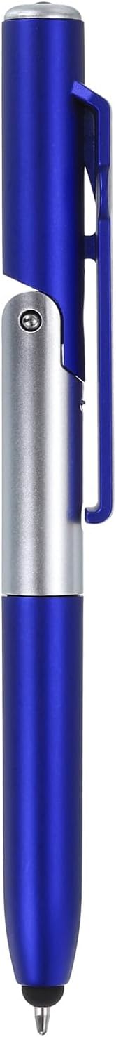 MECCANIXITY Multifunction Stylus Pen Capacitive Touch Screen Ballpoint Pens with LED Light, Foldable Phone Holder Stand for Writing in The Dark, B...